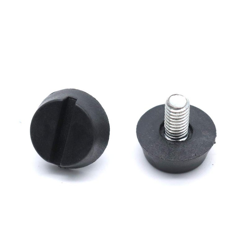 Treely 16Pcs M6 x 10 x 20mm Leveling Feet Screw On Furniture Glide for Furniture Legs - Image 4